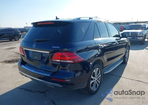 2016 Mercedes-Benz Gle 350 4Matic z USA, uszkodzony, nr VIN 4JGDA5HB4GA664545